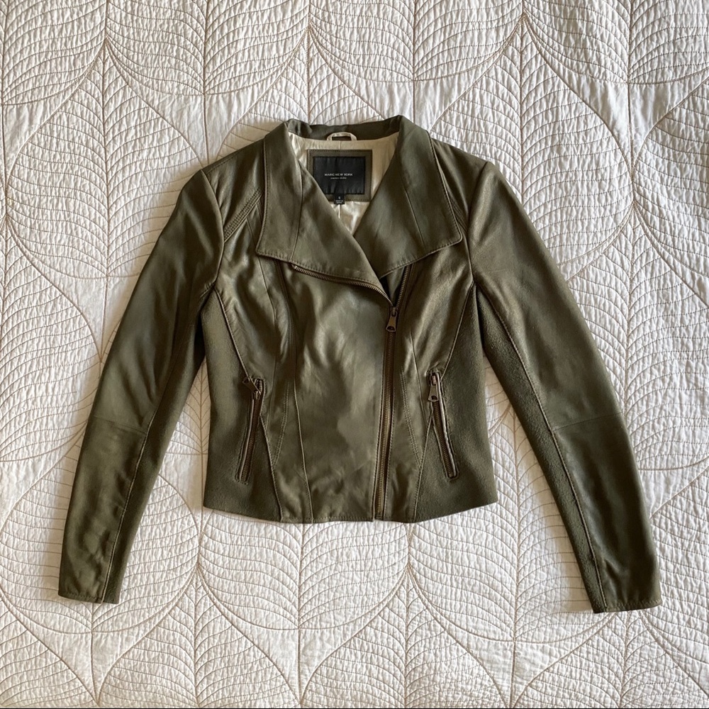 MARC NEW YORK Genuine Leather Felix Jacket